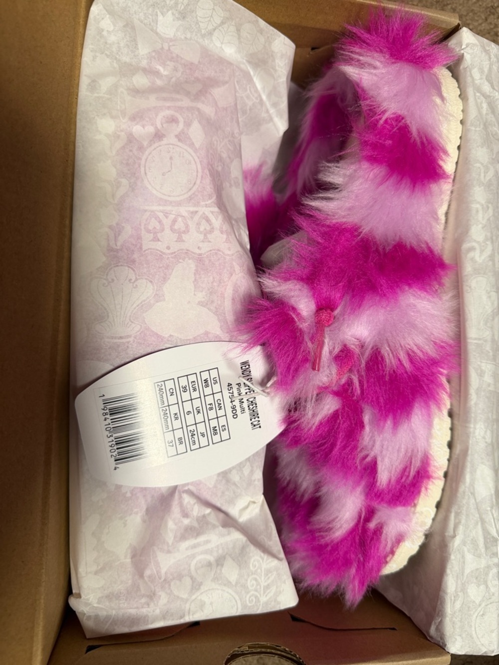 Hey Dude Wendy Slipper Cheshire Cat